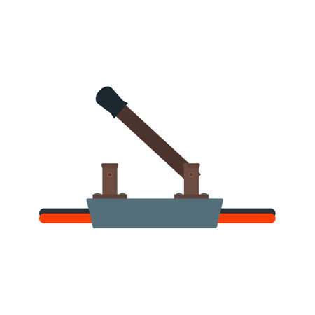 Switch, light, electricity icon vector image. Can also be used for electric circuits. Suitable for use on web apps, mobile apps and print media.のイラスト素材