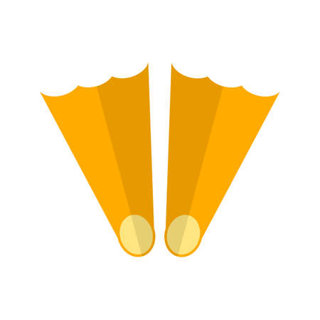 Water, sea, fins icon vector image. Can also be used for sea. Suitable for use on web apps, mobile apps and print media.のイラスト素材