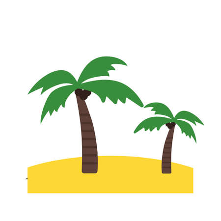 Beach, islands, nature icon vector image. Can also be used for sea. Suitable for use on web apps, mobile apps and print media.のイラスト素材
