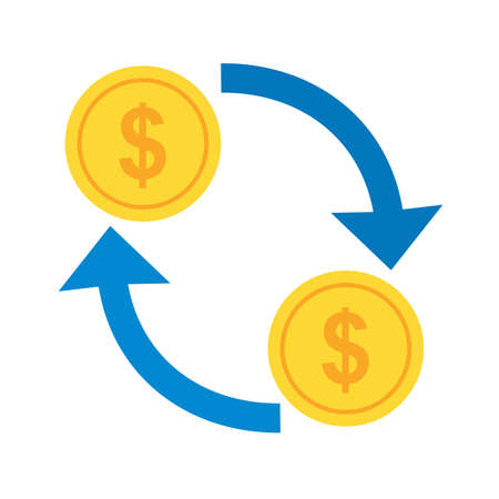 Money, growth, business icon vector image. Can also be used for marketing. Suitable for use on web apps, mobile apps and print mediaのイラスト素材