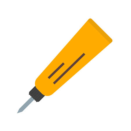 Lab, tube, experiment icon vector image.Can also be used for stationery. Suitable for mobile apps, web apps and print media.のイラスト素材