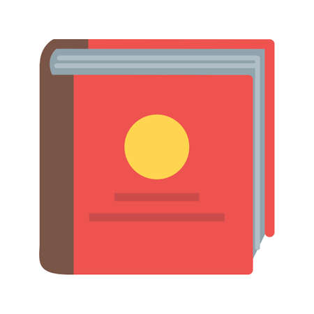 Book, paper, read icon vector image. Can also be used for stationery. Suitable for use on web apps, mobile apps and print media.のイラスト素材
