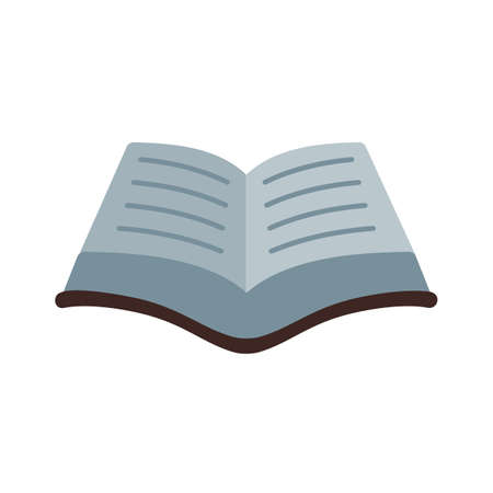 Book, paper, read icon vector image. Can also be used for stationery. Suitable for use on web apps, mobile apps and print media.のイラスト素材