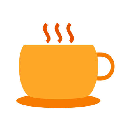 Tea, hot, winter icon vector image.Can also be used for winter. Suitable for use on web apps, mobile apps and print media.のイラスト素材