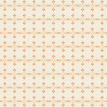 Seamless red and white diamond patternのイラスト素材