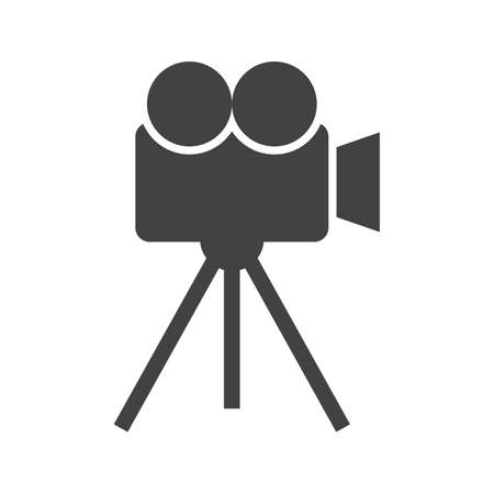 Video, camera, tv icon vector image. Can also be used for news and media. Suitable for mobile apps, web apps and print media.のイラスト素材