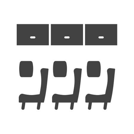 Seats in Planeのイラスト素材