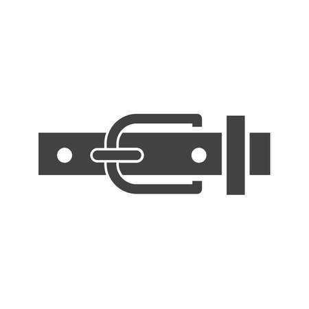 Belt buckle icon vector image.のイラスト素材