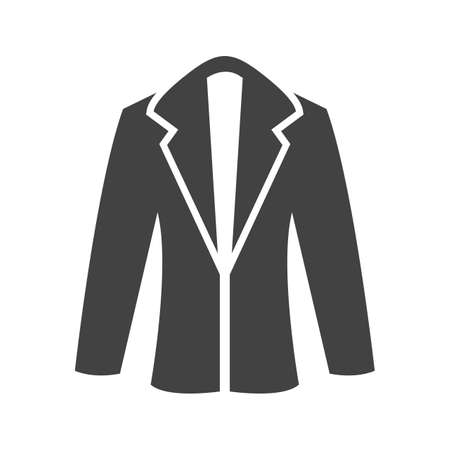 Jacket fashion icon vector image.のイラスト素材