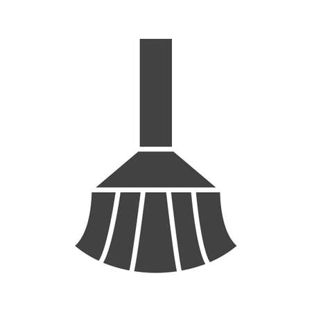 Broom, sweeping, dust icon vector image. Can also be used for Cleaning Services. Suitable for use on web apps, mobile apps and print media.のイラスト素材