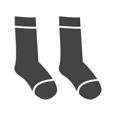 Warm socks iconのイラスト素材