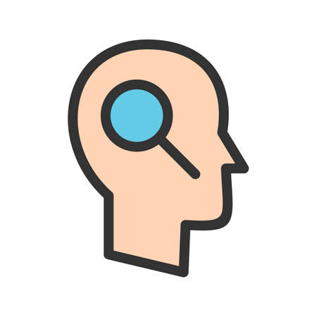 Search, computer, software icon vector image. Can also be used for IT Services. Suitable for use on web apps, mobile apps and print media.のイラスト素材