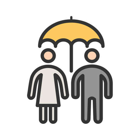 Crying, death, funeral icon vector image. Can also be used for funeral. Suitable for mobile apps, web apps and print media.のイラスト素材