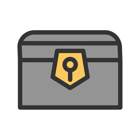 Treasure Chest Iconのイラスト素材