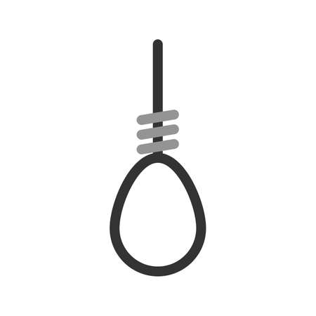 Pirate, wild, noose icon vector image. Can also be used for pirate. Suitable for mobile apps, web apps and print media.のイラスト素材