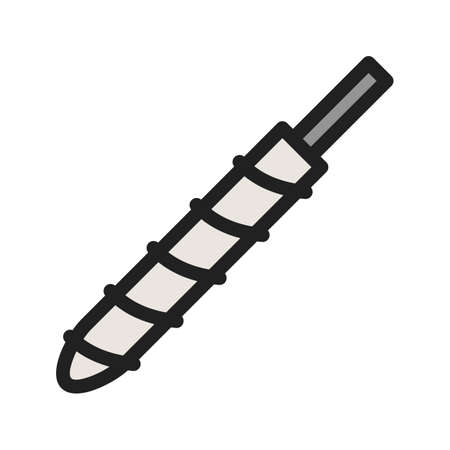 Driller icon illustration.のイラスト素材