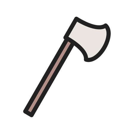Axe icon illustration.のイラスト素材