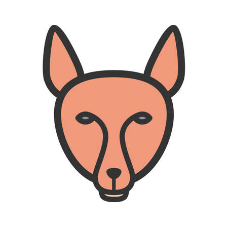 Fox Face iconのイラスト素材