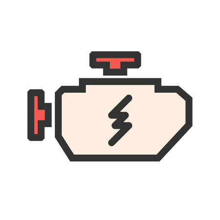 Engine, motor, power icon image. Can also be used for energy and technology. Suitable for web apps, mobile apps and print media.のイラスト素材