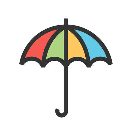 Umbrella icon image vector illustrationのイラスト素材