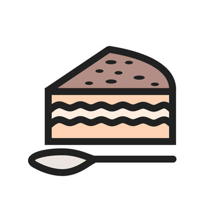 Cake cream icon image.のイラスト素材