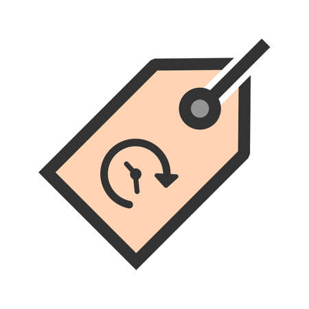 Limited offer tag icon image vector illustrationのイラスト素材