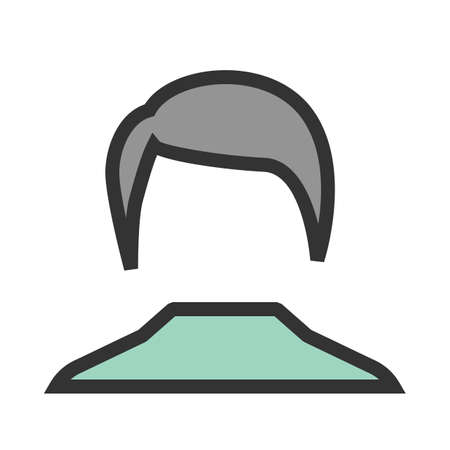 User, male, business icon image. Can also be used for business, finance and accounts. Suitable for web apps, mobile apps and print media.のイラスト素材