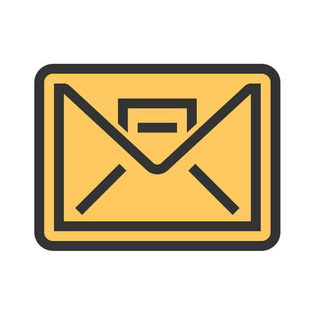 Inbox, mail, message icon image. Can also be used for business, finance and accounts. Suitable for web apps, mobile apps and print media.のイラスト素材