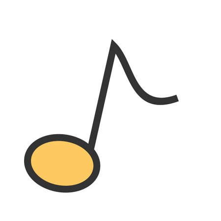 Music, play, sound icon vector image. Can also be used for multimedia.のイラスト素材