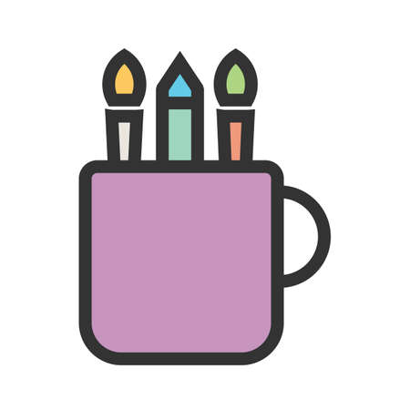 Mug with Design Toolsのイラスト素材