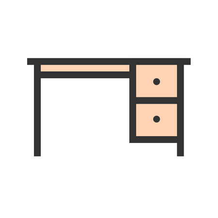 Working Table iconのイラスト素材