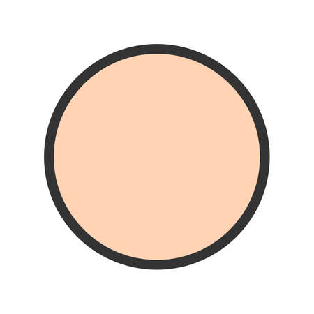 Circle, vector, round icon vector image. Can also be used for shapes and geometry.のイラスト素材