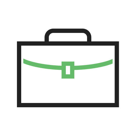 Briefcase, business, case icon vector image.Can also be used for law and order. Suitable for mobile apps, web apps and print media.のイラスト素材