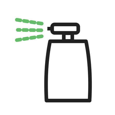 Bottle, spray, insecticide icon vector image.Can also be used for gardening. Suitable for mobile apps, web apps and print media.のイラスト素材