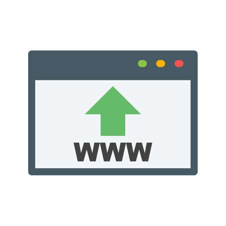 SEO, development, marketing icon vector image. Can also be used for IT Services. Suitable for use on web apps, mobile apps and print media.のイラスト素材