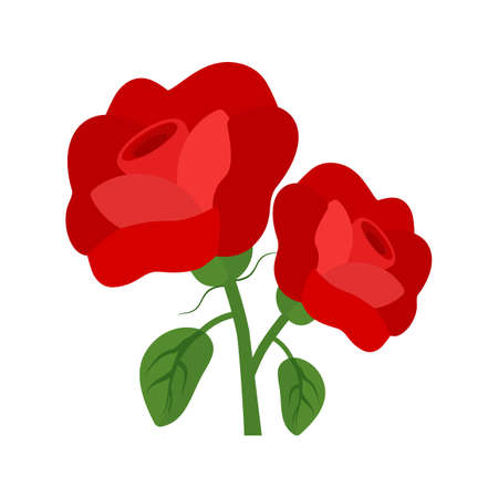 Roses, flowers, grave icon vector image. Can also be used for funeral. Suitable for mobile apps, web apps and print media.のイラスト素材