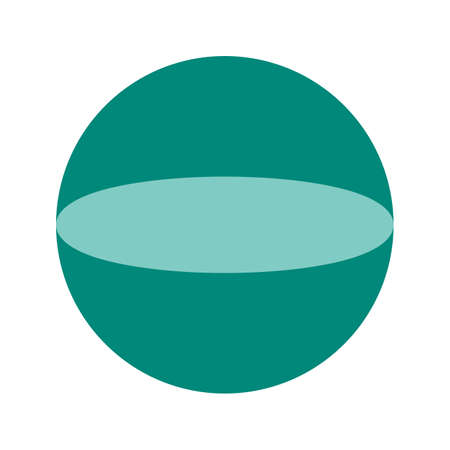 Circular geometric shapeのイラスト素材