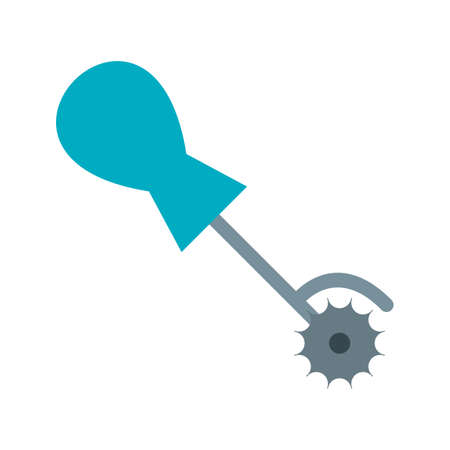 Cutter, fabric, rotary icon vector image. Can also be used for Sewing. Suitable for mobile apps, web apps and print media.のイラスト素材