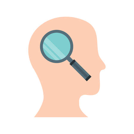 Self Exploration icon Vector illustration.のイラスト素材