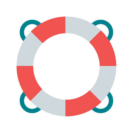 Life, tube, ship icon vector image. Can also be used for Pirate. Suitable for use on web apps, mobile apps and print mediaのイラスト素材