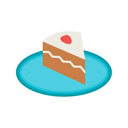 Cream, cake, cafe icon vector image. Can also be used for Cafe and Bar. Suitable for web apps, mobile apps and print media.のイラスト素材