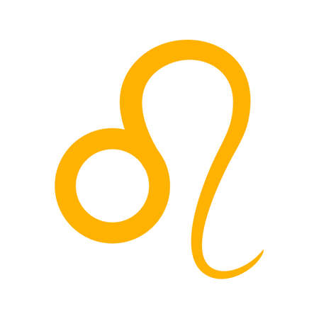 Leo, sign, zodiac icon vector image. Can also be used for Zodiac. Suitable for use on web apps, mobile apps and print media.のイラスト素材