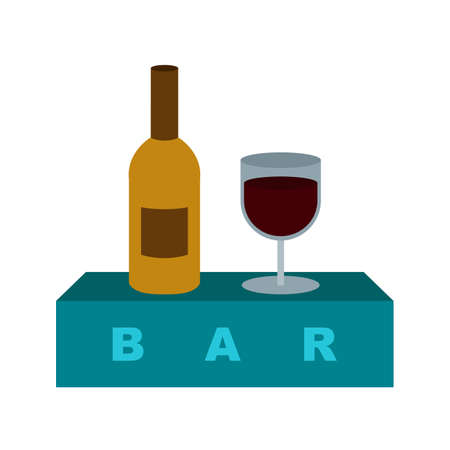 Bar, sign, cafe icon vector image. Can also be used for Cafe and Bar. Suitable for use on web apps, mobile apps and print mediaのイラスト素材