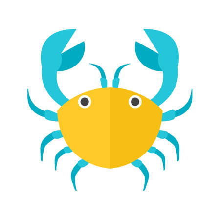 Cancer, sign, zodiac icon vector image. Can also be used for Zodiac. Suitable for use on web apps, mobile apps and print media.のイラスト素材