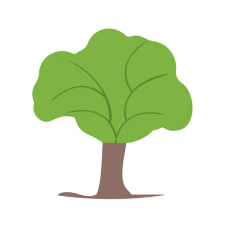 Tree, Plant Iconのイラスト素材