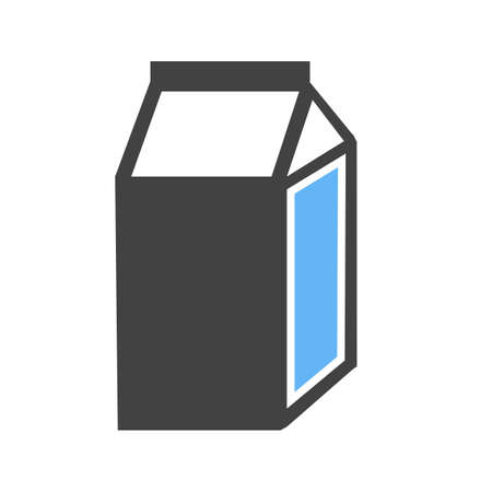 Milk Box Iconのイラスト素材