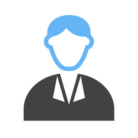 Businessman icon illustration.のイラスト素材