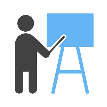 Teaching concept icon vector illustrationのイラスト素材