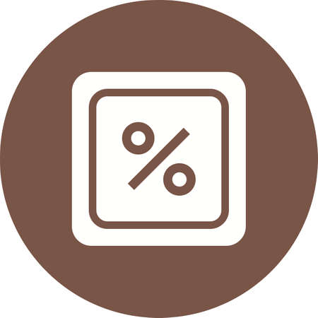 Percentage Symbol, signのイラスト素材