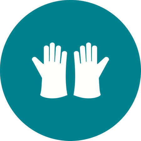 Cleaning Gloves iconのイラスト素材